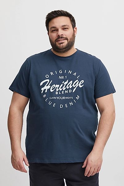 Blend T-Shirt "BHAbraham Big & Tall", Klassisches T-Shirt mit Rundhalsaussc günstig online kaufen