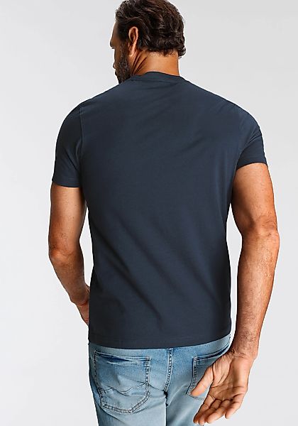 H.I.S T-Shirt, schmale Passform, bedrucktes Design, Rundhalsausschnitt günstig online kaufen