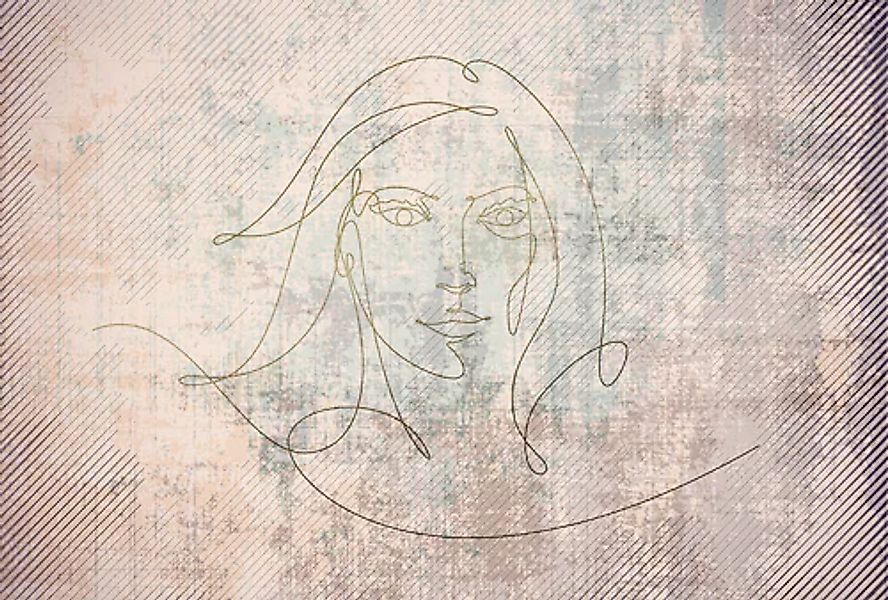 Architects Paper Fototapete »Atelier 47 Golden Line 2« abstrakt glatt Vlies günstig online kaufen