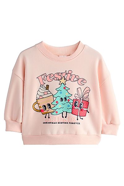 Next Sweater Sweatshirt mit Rundhalsausschnitt (1-tlg) günstig online kaufen