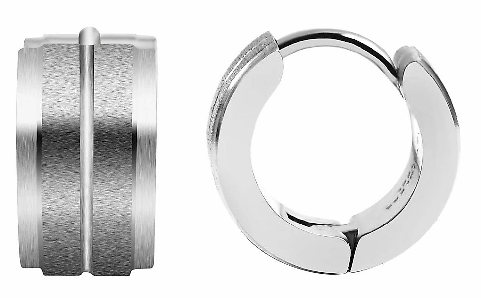 Adelia´s Klappcreolen "Damen Ohrringe – Klappcreole aus Edelstahl" Zum Vers günstig online kaufen