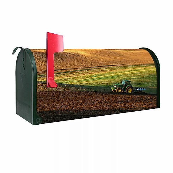 Banjado Amerikanischer Briefkasten Grün 48x22x16cm US Mailbox Letterbox Pos günstig online kaufen