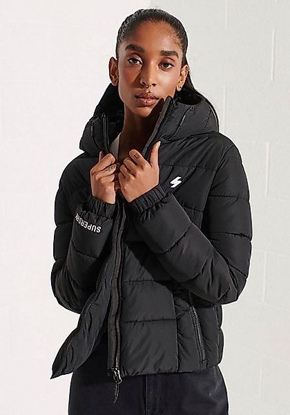 Superdry Steppjacke HOODED SPIRIT SPORTS PUFFER aus wasserabweisendem Mater günstig online kaufen