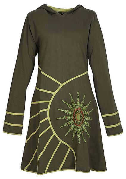 PUREWONDER Sweatkleid Langärmliges Kapuzenkleid aus Jersey günstig online kaufen