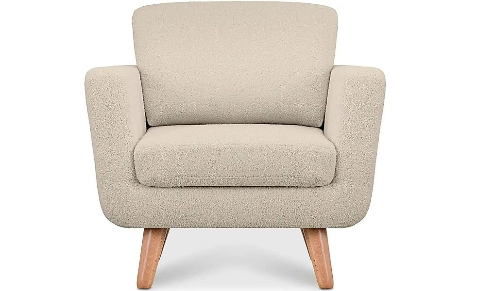 KONSIMO Sessel  Tagio ¦ weiß ¦ Maße (cm): B: 86 H: 80 Polstermöbel > Sessel günstig online kaufen