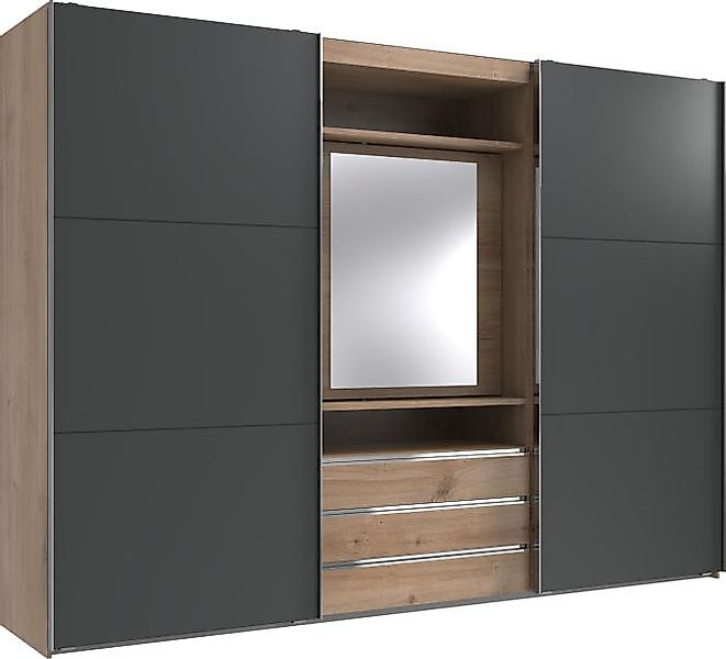 Wimex Schwebetürenschrank "Magic by fresh to go", mit drehbarer Spiegeltür günstig online kaufen