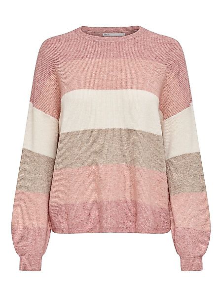 ONLY Casual Knitted Pullover Damen Pink günstig online kaufen