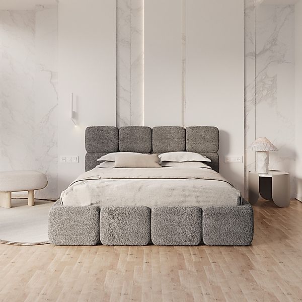 FDM Polsterbett CLOUDY Bettgestell Bett 140x200, günstig online kaufen