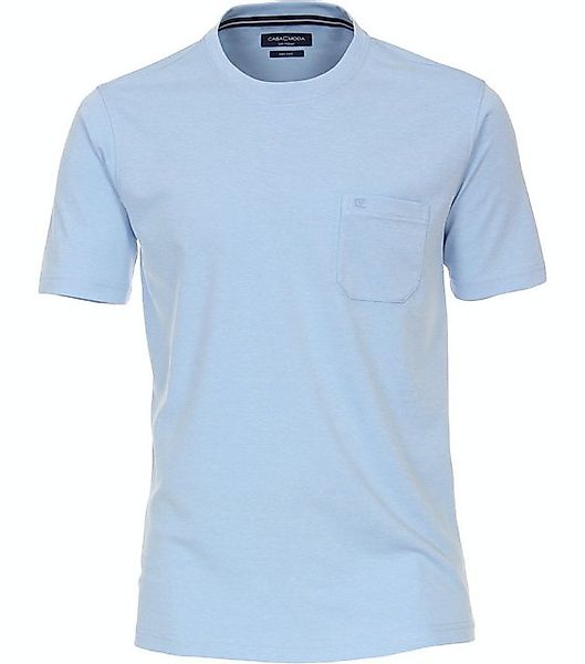 CASAMODA T-Shirt T-Shirt O-Neck SNOS 102 blau günstig online kaufen