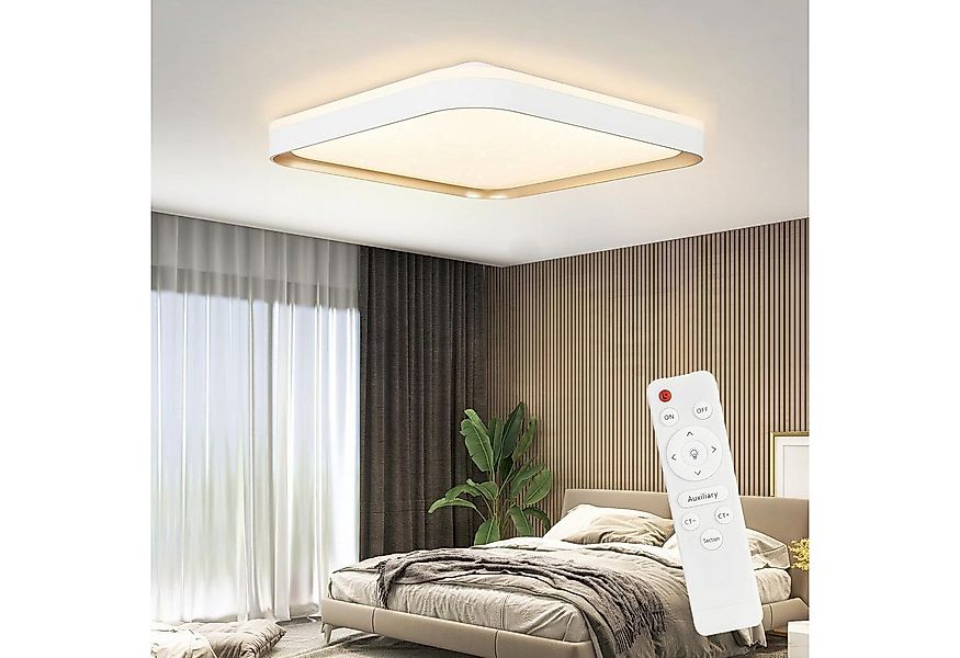 ZMH LED Deckenleuchte Wohnzimmer Ø30CM Dimmbar mit Fernbedienung Modern Dec günstig online kaufen