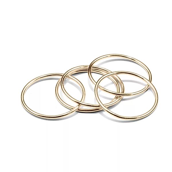 Ring Wire, Gold 585, 14 Karat, Ringgröße 50 - 56, Handmade In Germany günstig online kaufen