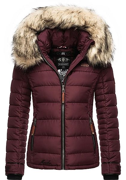 Marikoo Winterjacke Lerikaa Winter Steppjacke mit abnehmbarem Kunstfell günstig online kaufen