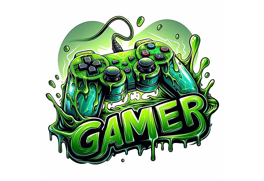 nikima Wandtattoo 259 Wandtattoo Gamer - Größe 500 x 500 mm (PVC-Folie), in günstig online kaufen