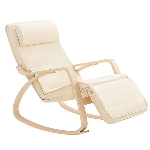SoBuy Schaukelstuhl FST16, Schwingsessel Relaxsessel 5-Fach günstig online kaufen
