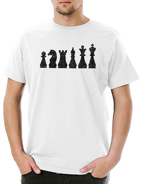 Urban Backwoods Print-Shirt Chess I Herren T-Shirt Schachmatt Schach Checkm günstig online kaufen