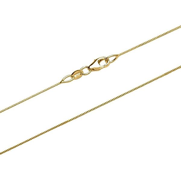Unique Goldkette Panzerkette schmal Damen, echtes günstig online kaufen