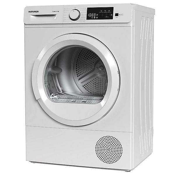 Telefunken Wärmepumpentrockner 7kg mit 15 Programmen A++ Startzeitvorwahl K günstig online kaufen