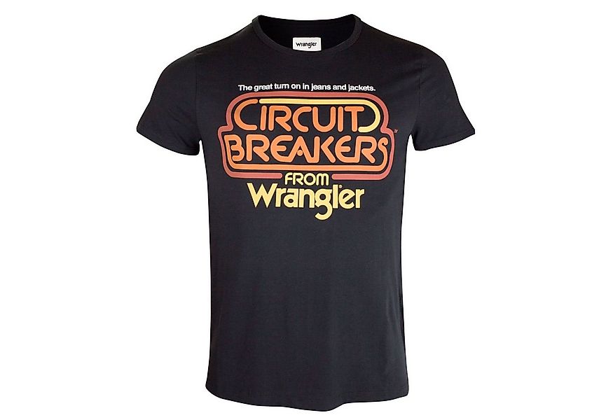 Wrangler T-Shirt CIRCUIT BREAKERS (1-tlg) mit Aufdruck, Vintage Design, SLI günstig online kaufen