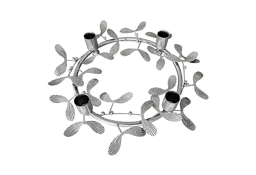 Online-Fuchs Kerzenständer Kerzenhalter, moderner Adventskranz für 4 Stabke günstig online kaufen