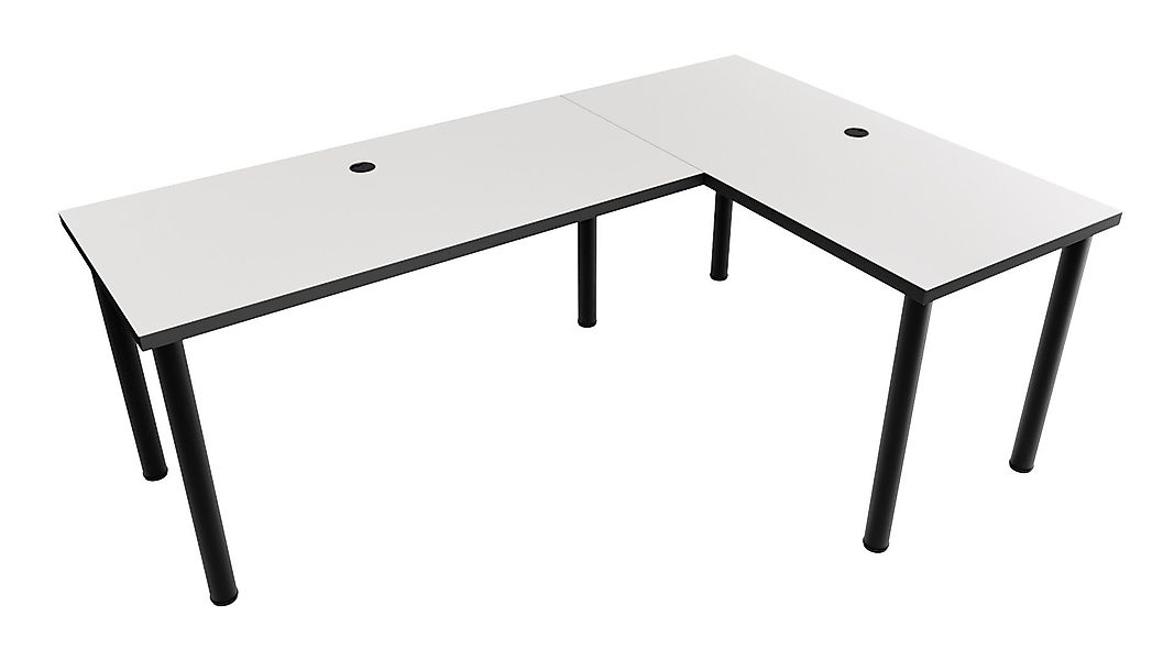 MÖBELSYSTEM Gamingtisch Großer L-förmiger Eck-Schreibtisch mit günstig online kaufen