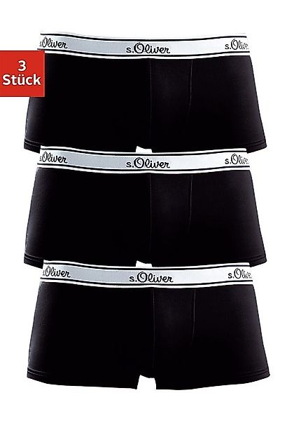 s.Oliver Hipster, (Packung, 3 St.), knapp sitzende schöne Retro Pants aus B günstig online kaufen