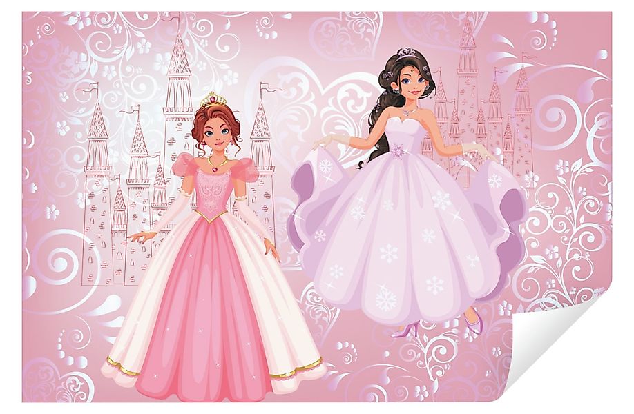 Wallarena Fototapete Kinderzimmer Mädchen Prinzessinnen Babyzimmer günstig online kaufen