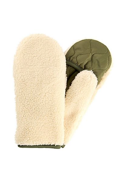camel active Fäustlinge Teddy Handschuhe in einem Materialmix günstig online kaufen