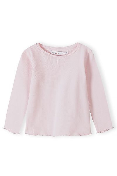 MINOTI Langarmshirt Geripptes Langarm-T-Shirt (1y-14y) günstig online kaufen