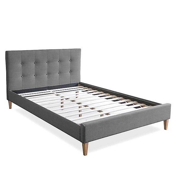 Homestyle4u Polsterbett 120x200 Doppelbett Bettgestell mit günstig online kaufen