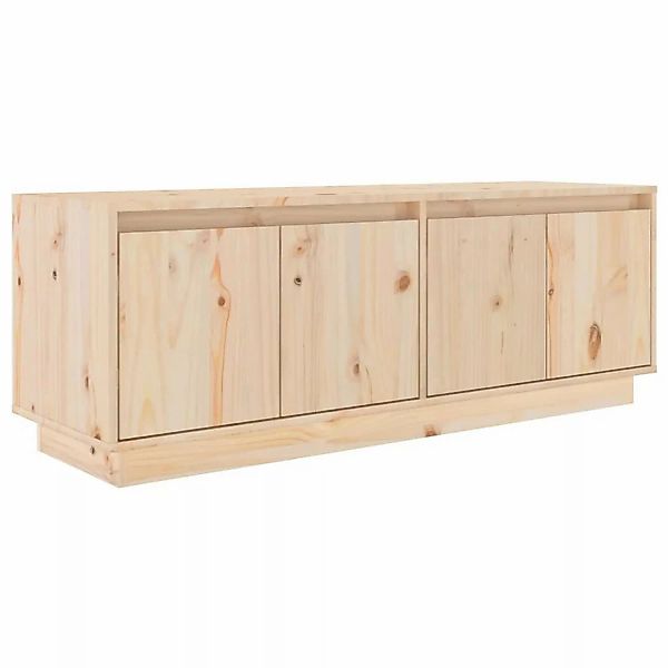 VidaXL TV-Schrank 110x34x40 cm Massivholz Kiefür günstig online kaufen