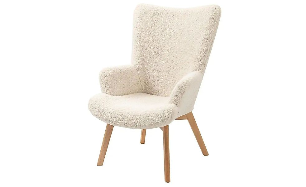 Sessel  Malmo ¦ weiß ¦ Maße (cm): B: 64 H: 100 Polstermöbel > Sessel > Pols günstig online kaufen
