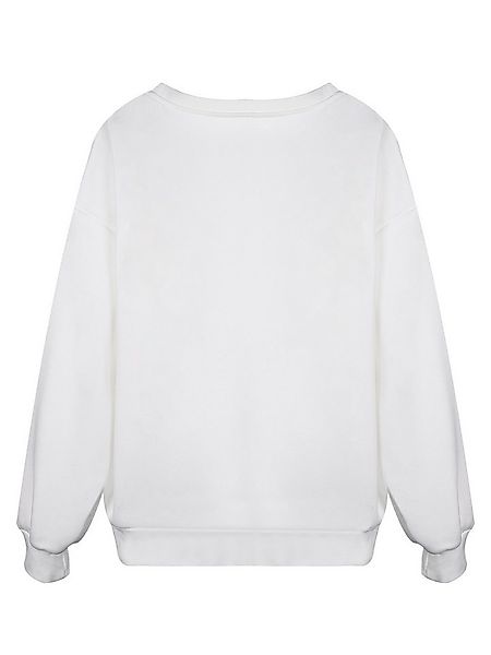 PYLIKE Sweatshirt Lockeres Damen Oversized Sweatshirt, festlich mit Dropped günstig online kaufen