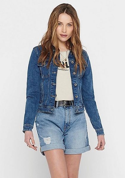 ONLY Jeansjacke ONLTIA DNM JACKET MB BEX02 NOOS in leichter Used-Waschung m günstig online kaufen