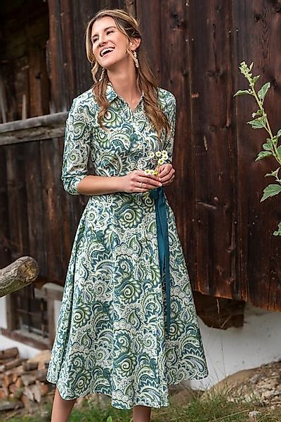 Hammerschmid Trachtenkleid Sommerkleid - STEINSEE - grün günstig online kaufen