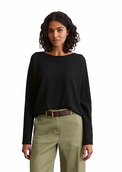 Marc OPolo Strickpullover, oversized, gerollte Kanten, leicht günstig online kaufen