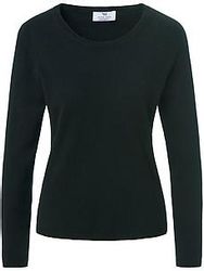 Rundhals-Pullover aus 100% Premium-Kaschmir Peter Hahn Cashmere schwarz günstig online kaufen