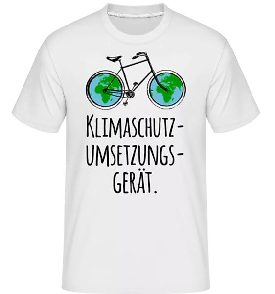 Klimaschutzumsetzungsgerät · Shirtinator Männer T-Shirt günstig online kaufen