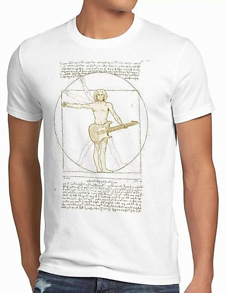 style3 T-Shirt DaVinci Rock musik festival vitruvianischer mensch günstig online kaufen