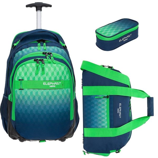 ELEPHANT Schulrucksack Schultrolley Trolley Hero Signature günstig online kaufen