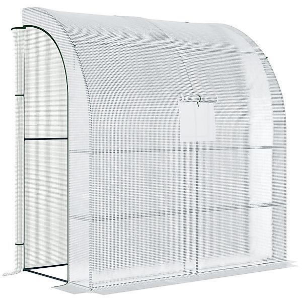 Outsunny Foliengewächshaus mit Mesh Fenster, mit günstig online kaufen