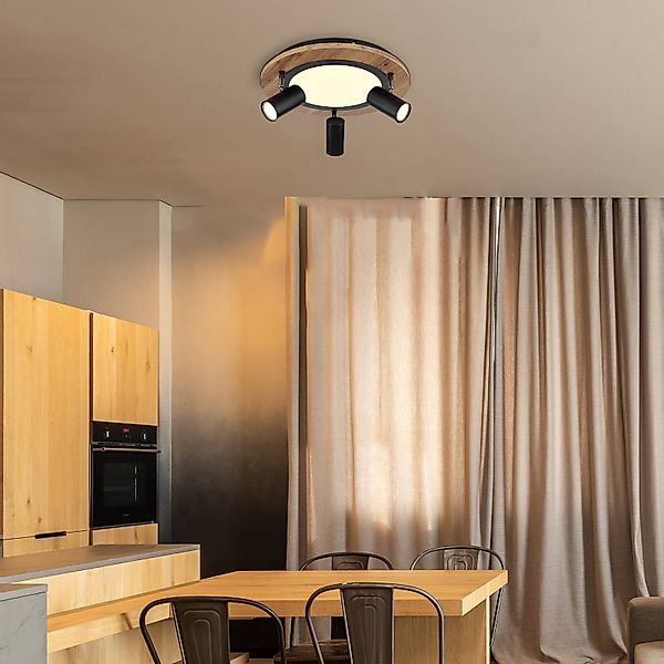 GLOBO LIGHTING LED Deckenleuchte, LED-Leuchtmittel fest verbaut, Warmweiß, günstig online kaufen