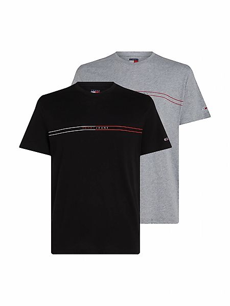 Tommy Jeans T-Shirt "TJM SLM ENTRY GRPHC T EXT 2 PCK", (Packung, 2 tlg., 2e günstig online kaufen