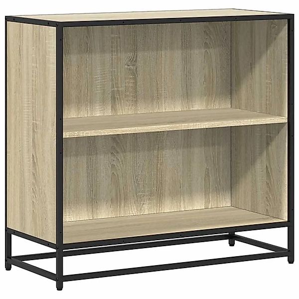 vidaXL Bücherregal Sonoma-Eiche 80,5x35x76 cm Holzwerkstoff 849105 günstig online kaufen