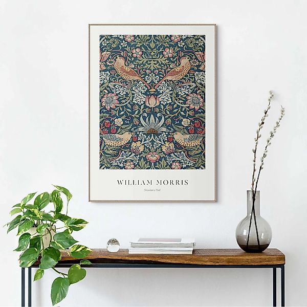 Reinders Poster "William Morris - strawberry thief" günstig online kaufen