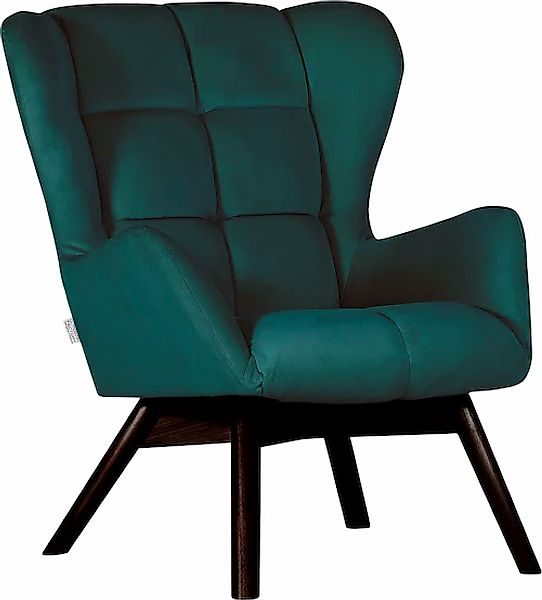 Gutmann Factory Sessel »Luna«, Gestell antikfarben oder eiche natur günstig online kaufen