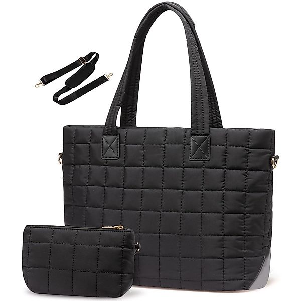 Coonoor Schultertasche Damen große Handtasche, Rauten-Design günstig online kaufen