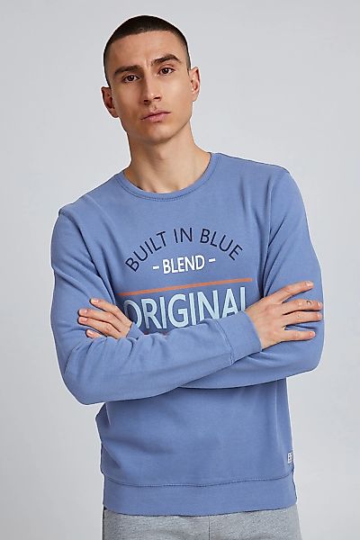 Blend Rundhalspullover "BHSweatshirt" Klassisches Sweatshirt mit Rundhalsau günstig online kaufen