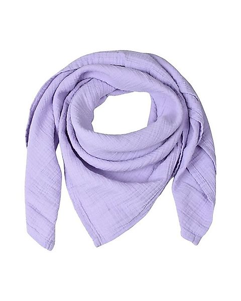 Musselin Welt Halstuch Musselin Halstuch in Flieder aus Biobaumwolle günstig online kaufen
