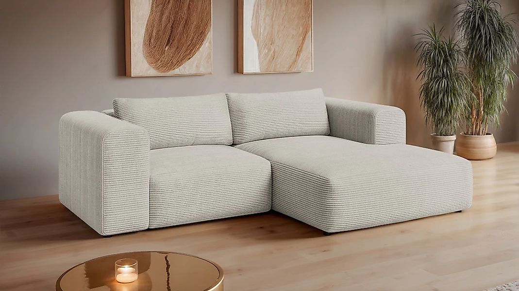 OTTO home Ecksofa "TIARRA Design-Sofa mit Ottomane recht/links bestellbar, günstig online kaufen