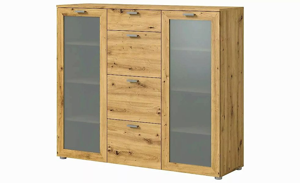 Sideboard   ¦ holzfarben ¦ Maße (cm): B: 135 H: 115 Kommoden & Sideboards > günstig online kaufen